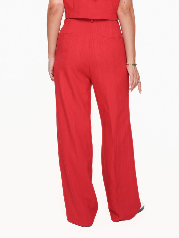 Red Wide - Pantalon
