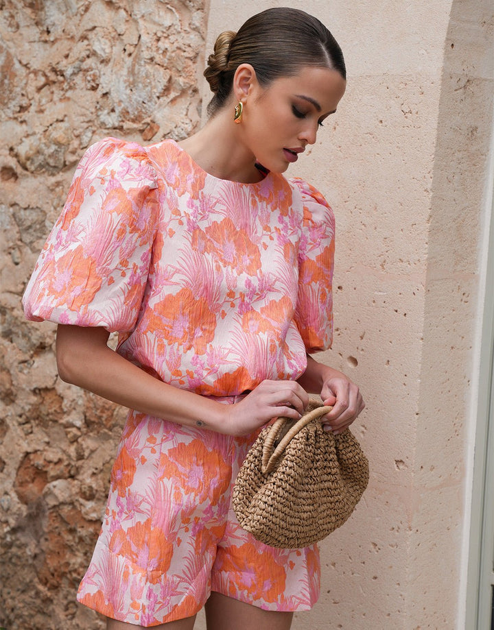 Pink Flower - Short