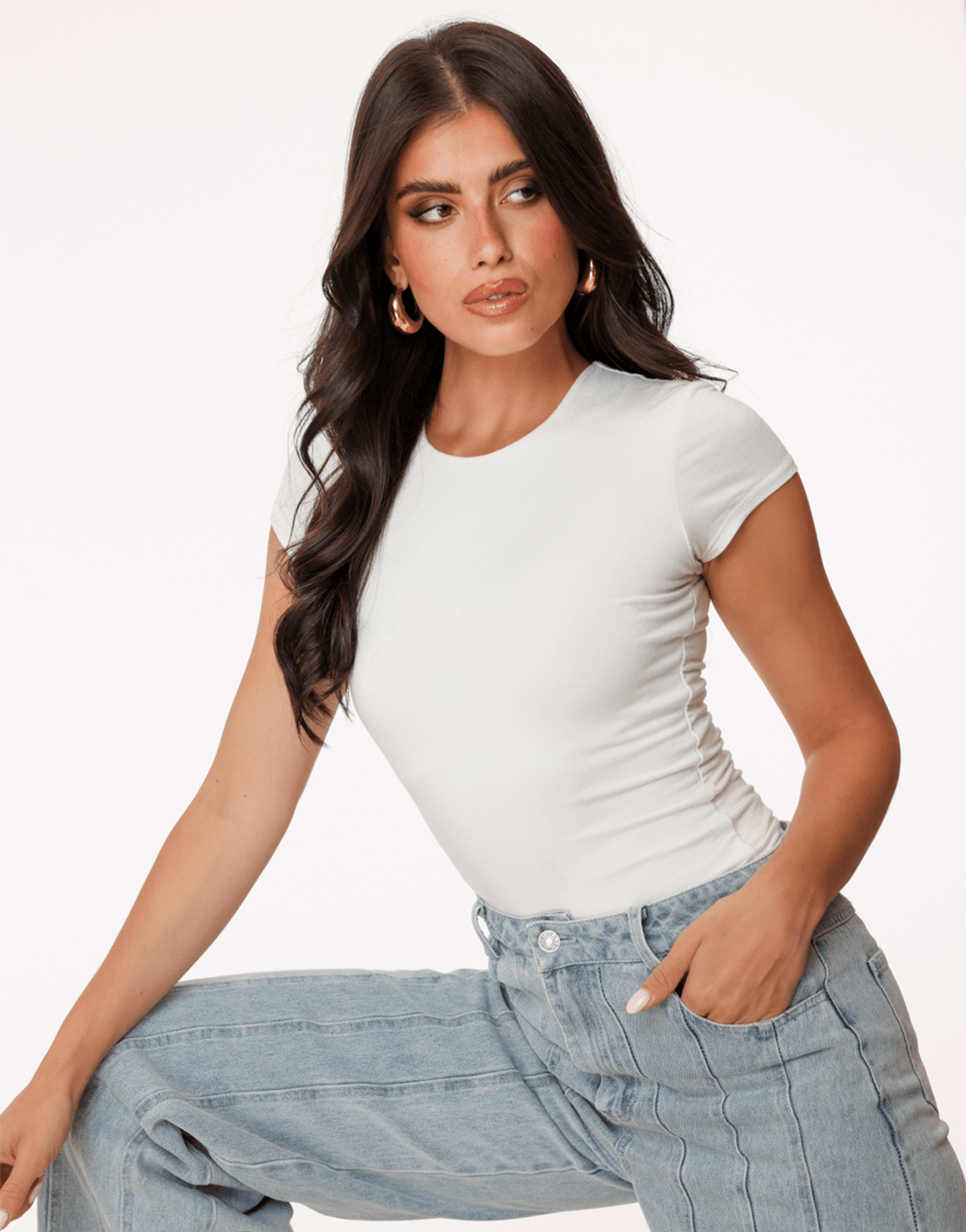 Witte Basic SS - Top