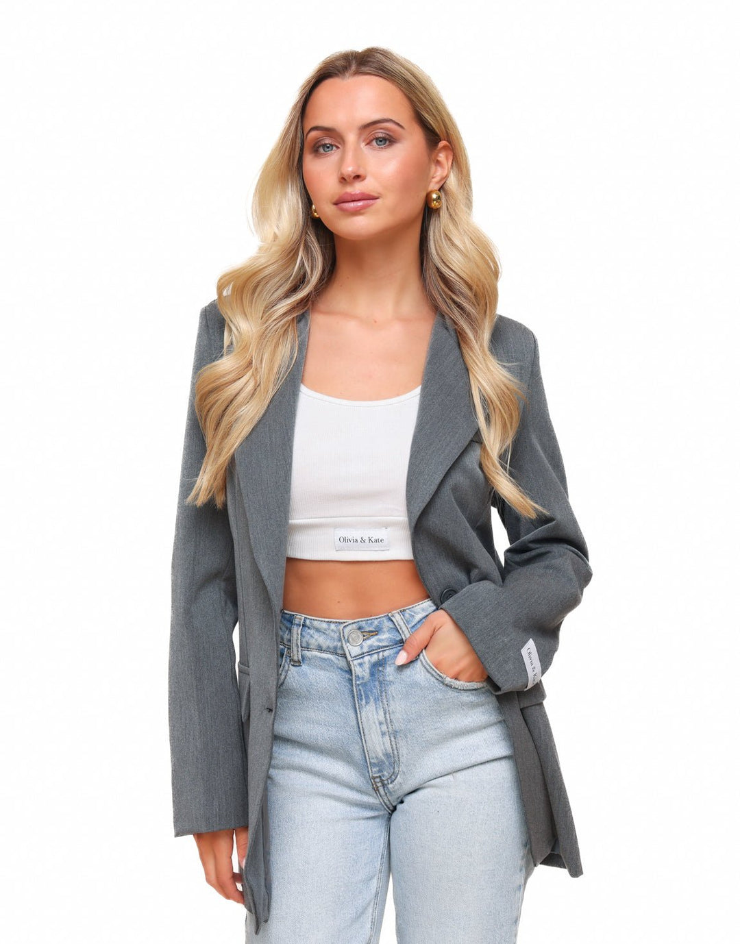 White Cropped - Top
