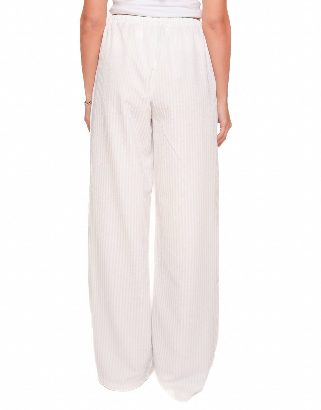 White Wide - Trousers
