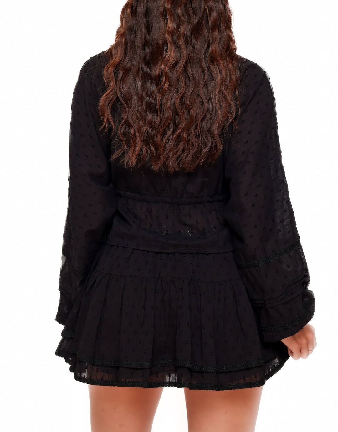Black Ruffle - Skort
